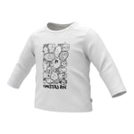 Mapero' Shirt tinta unita con Stampa Bianco per Neonato M32174N BIANCO MAPERO' 