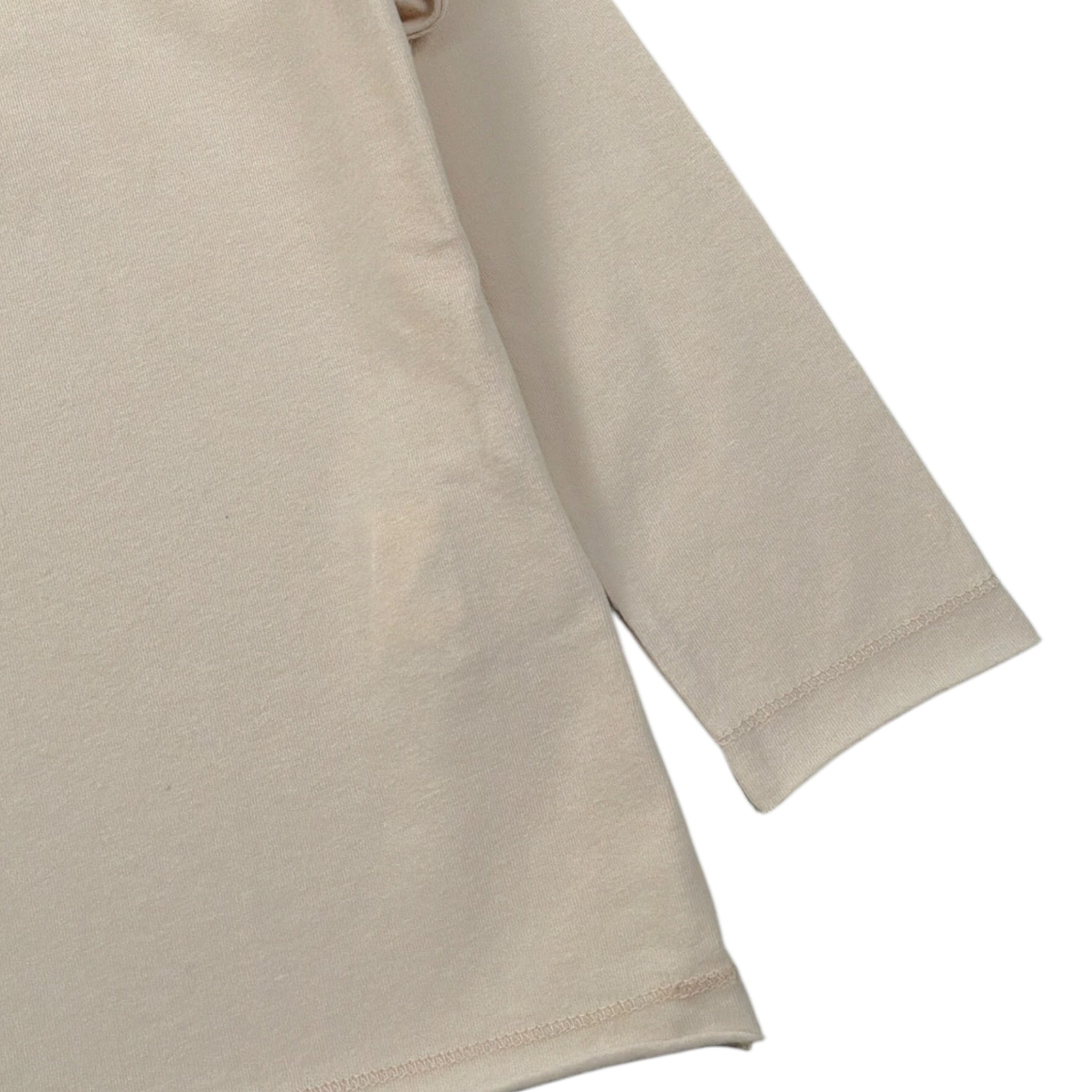 Mapero' Maglia tinta unita con Colletto Beige per Neonata M32177 BEIGE MAPERO' 