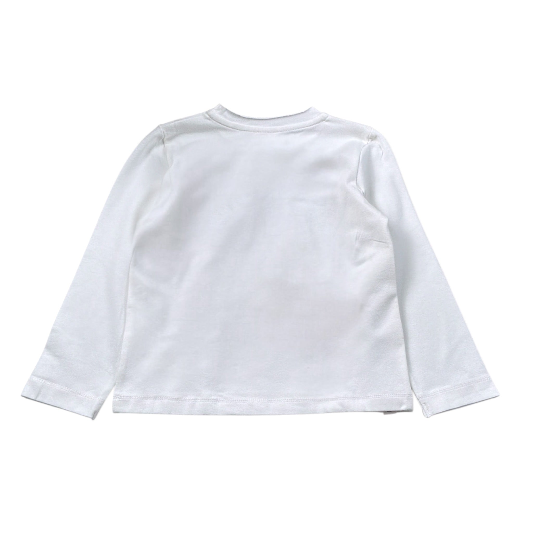 Mapero' Shirt tinta unita con Stampa Bianco per Neonato M32179N BIANCO MAPERO' 