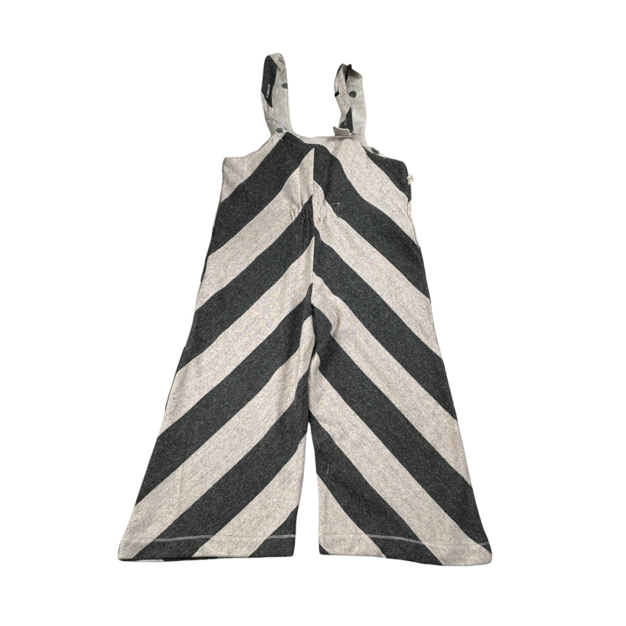 Mapero' Tuta Intero Bicolore con Fantasia A Righe Grigio/Panna per Bambina M32222 GRIGIO/PANNA MAPERO' 