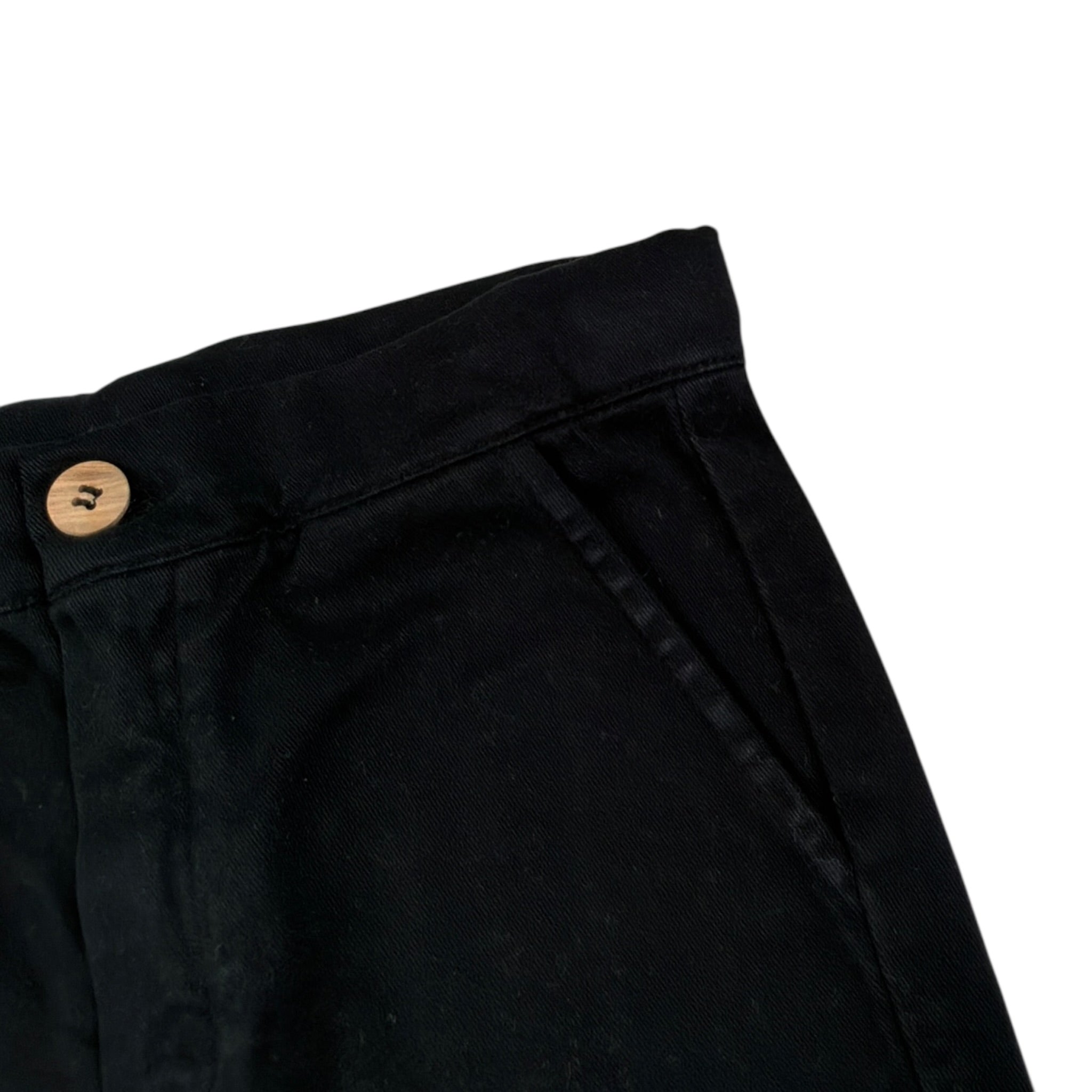 Mapero' Pantalone tinta unita con Girovita Regolabile Nero per Bambino M32278 NERO MAPERO' 