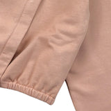Mapero' Felpa tinta unita Crop con Zip Rosa per Bambina M32313 ROSA MAPERO' 