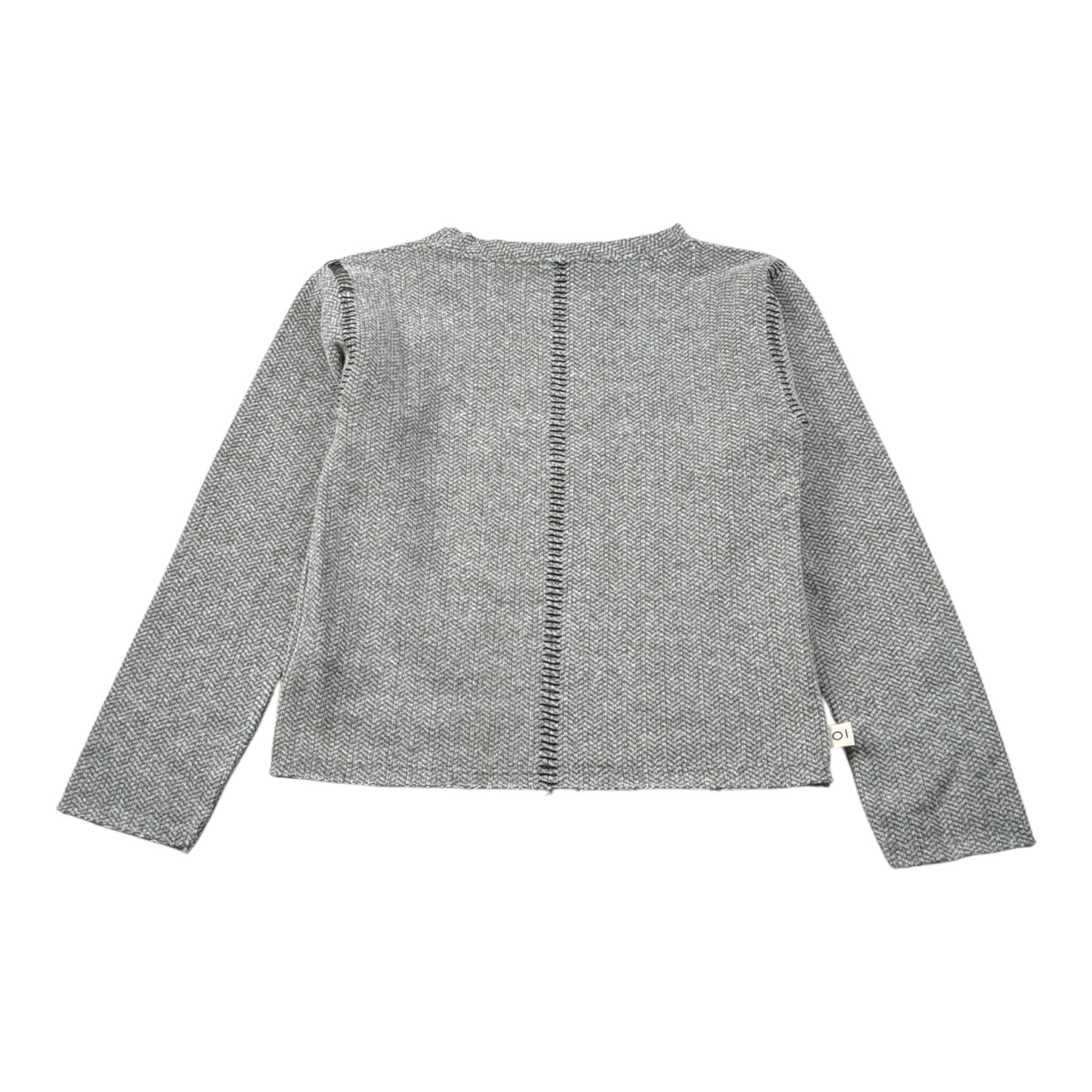 Mapero' Maglia tinta unita Girocollo Grigio per Bambina M32324 GRIGIO MAPERO' 