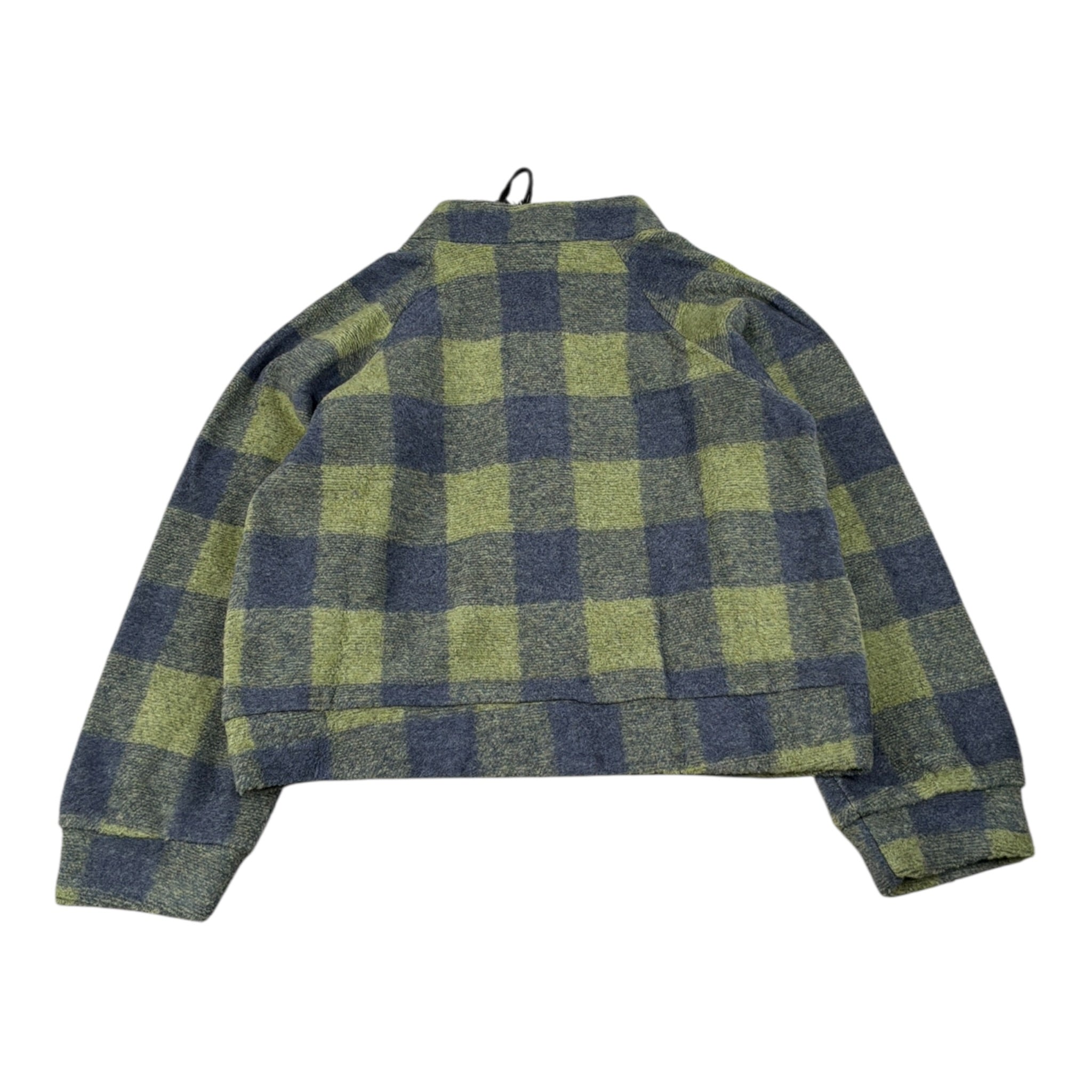 Mapero' Maglia tinta unita con Stampa E Zip Verde per Bambino M32331 VERDE MAPERO' 