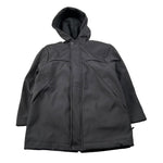 Mapero' Cappotto tinta unita con Cappuccio Nero per Neonato M32374N NERO MAPERO' 