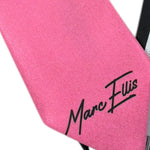 Marc Ellis Cravatta tinta unita con Logo Rosa per Bambina JMJAC01176 ROSA MARC ELLIS 