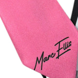 Marc Ellis Cravatta tinta unita con Logo Rosa per Bambina JMJAC01176 ROSA MARC ELLIS 