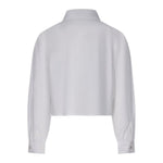 Marc Ellis Camicia tinta unita con Stampa Bianco per Bambina JMJSH00242 BIANCO MARC ELLIS 