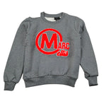 Marc Ellis Felpa Tint Unita con Logo Grigio per Bambina JMJST02333 GRIGIO MARC ELLIS 