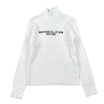 Marc Ellis Maglia tinta unita con Stampa Bianco per Bambina JMJSW00188 BIANCO MARC ELLIS 
