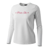Marc Ellis Shirt tinta unita con Stampa Bianco per Bambina JMJTS00281 BIANCO MARC ELLIS 