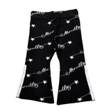 Marc Ellis Leggins tinta unita Logato Bianco/Nero per Bambina JMNPT00182 BAINCO/NERO MARC ELLIS 