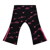 Marc Ellis Leggins tinta unita Logato Nero per Bambina JMNPT00182 NERO MARC ELLIS 