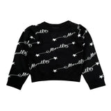 Marc Ellis Maglia tinta unita con Stampa Bianco/Nero per Neonata JMNSW00180 BIANCO/NERO MARC ELLIS 