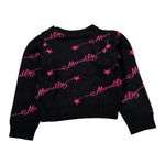 Marc Ellis Maglia tinta unita con Stampa Nero per Neonata JMNSW00180 NERO MARC ELLIS 