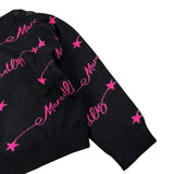 Marc Ellis Maglia tinta unita con Stampa Nero per Neonata JMNSW00180 NERO MARC ELLIS 
