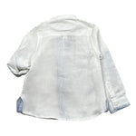 Marciano Camicia tinta unita con Colletto Coreano Bianco per Bambino N91H14WBM50 BIANCO MARCIANO 