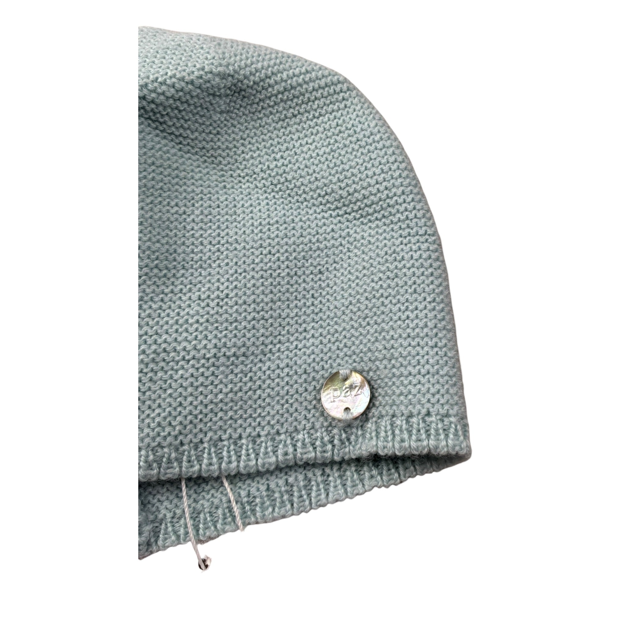 Marlu' Cappello tinta unita Verde Acqua per Neonato 040110974 VERDE ACQUA MARLU' 