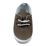Marlu' Scarpine Bicolore con Lacci Marrone per Neonato EG218SC MARRONE MARLU' 