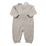 Marlu' Tutina tinta unita con Applicazione Beige per Neonata IB5210 BEIGE MARLU' 