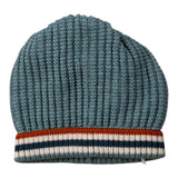Marlu' Cappello tinta unita con Ricamo Azzurro per Neonato IB7171BT AZZURRO MARLU' 