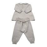 Marlu' Completo 2 Pezzi Maglia-Pantalone tinta unita Beige per Neonata IN1119 BEIGE MARLU' 