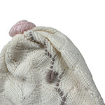 Marlu' Cappello In Maglia tinta unita con Pon Pon Panna per Neonata IN2571 PANNA MARLU' 