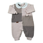 Marlu' Tutina tinta unita In Filo Beige per Neonata IN5610 BEIGE MARLU' 
