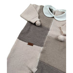 Marlu' Tutina tinta unita In Filo Beige per Neonata IN5610 BEIGE MARLU' 