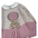 Marlu' Completo 2Pz Maglia-Pantalone con Stampa Rosa per Neonata IN5719 ROSA MARLU' 