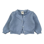 Marlu' Completo 3Pz Salopette-Body-Coprispalle Azzurro per Neonata IN5731 AZZURRO MARLU' 