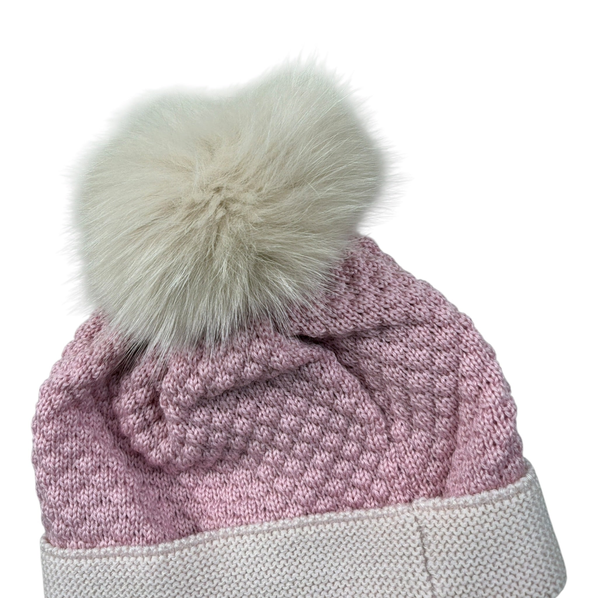 Marlu' Cappello tinta unita Rosa per Neonata IN5771F ROSA MARLU' 