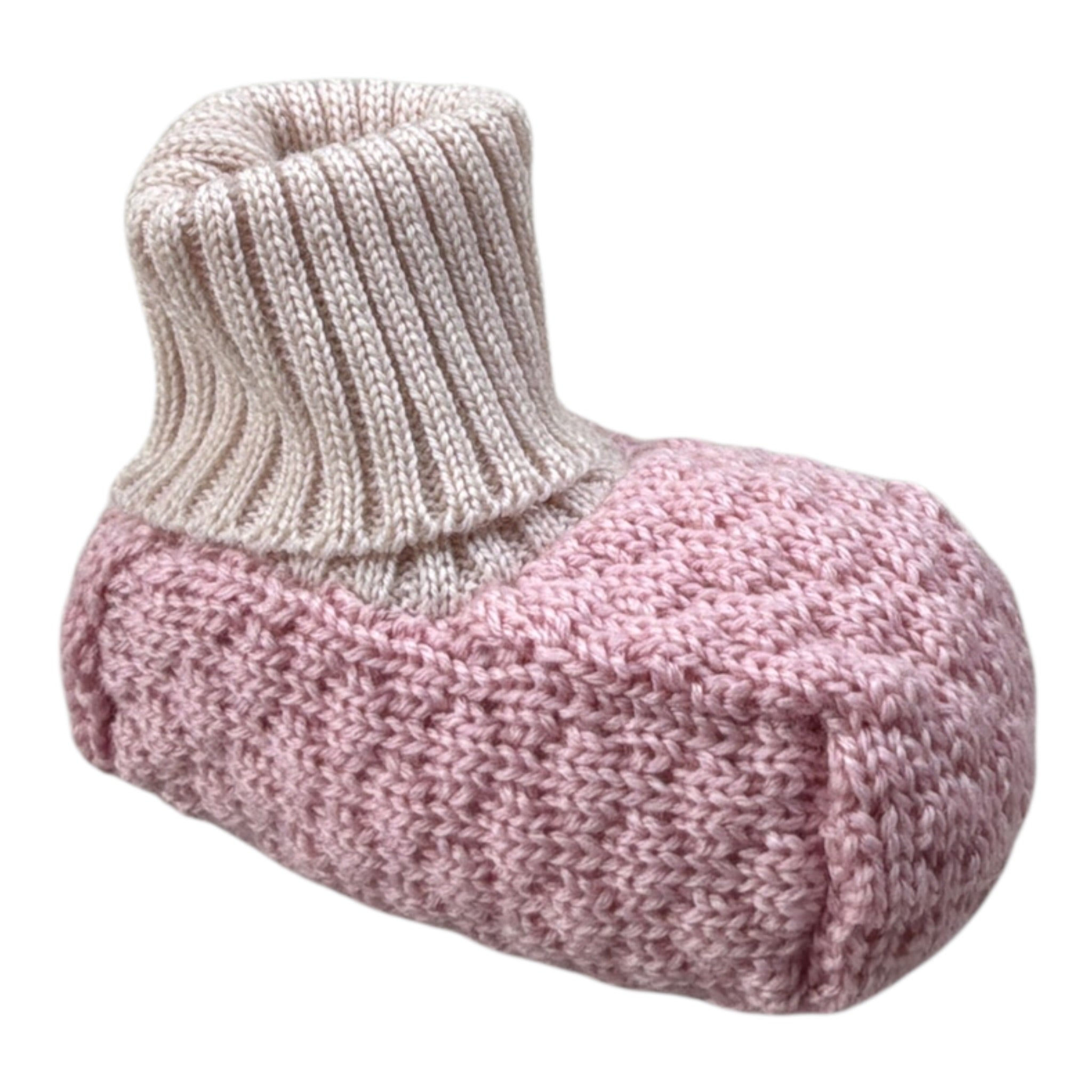 Marlu' Babbucce Bicolore Rosa per Neonata IN57SF ROSA MARLU' 