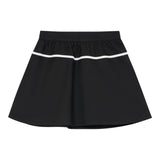 Marni Gonna tinta unita con Logo Nero per Bambina M01507 NERO MARNI 