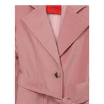 Max&Co. Cappotto tinta unita con Colletto Rosa per Bambina MX0001MX052 ROSA MAX&Co. 