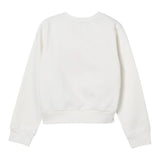 Max&Co. Felpa tinta unita Girocollo con Stampa Bianco per Bambino MX0037 BIANCO MAX&Co. 