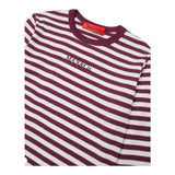 Max&Co. Shirt tinta unita con Stampa A Righe Bianco per Bambina MX0199 BIANCO MAX&Co. 