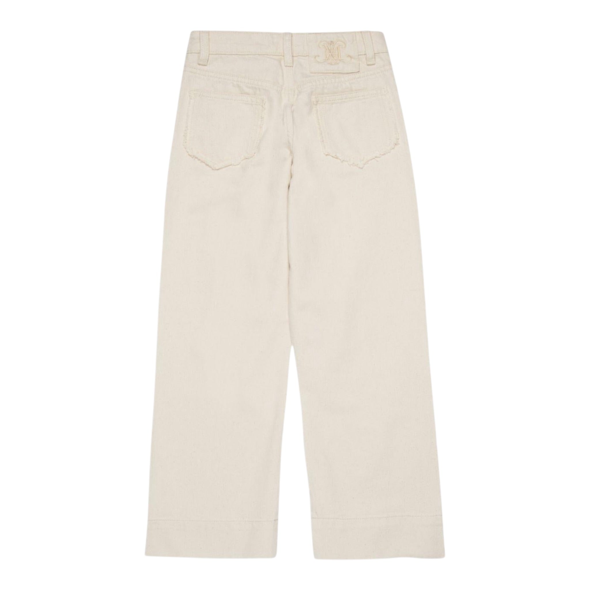 Max&Co. Pantalone tinta unita Panna per Bambina MX0213 PANNA MAX&Co. 
