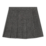 Max&Co. Gonna tinta unita con Logo Grigio per Bambina MX0221 GRIGIO MAX&Co. 