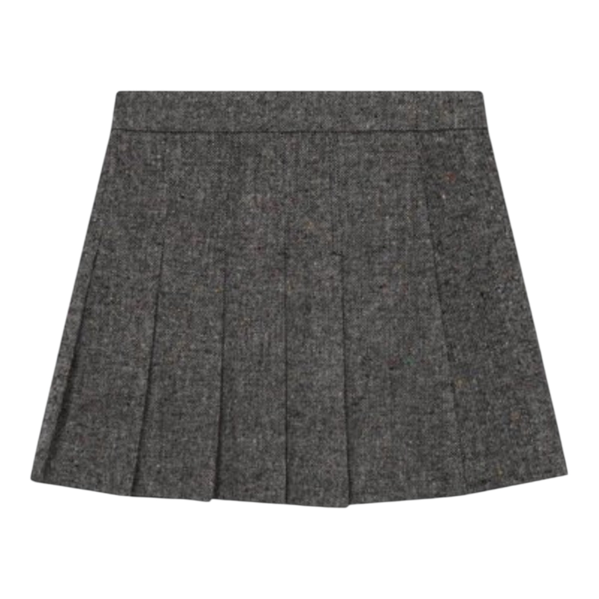 Max&Co. Gonna tinta unita con Logo Grigio per Bambina MX0221 GRIGIO MAX&Co. 