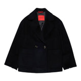 Max&Co. Cappotto tinta unita Nero per Bambina MX0229 NERO MAX&Co. 