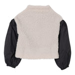 Max&Co. Giubbino tinta unita con Maniche In Contrasto Panna per Bambina MX0233MX093 PANNA MAX&Co. 