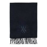 Max&Co. Sciarpe tinta unita con Logo Nero per Bambina MX0246 NERO MAX&Co. 