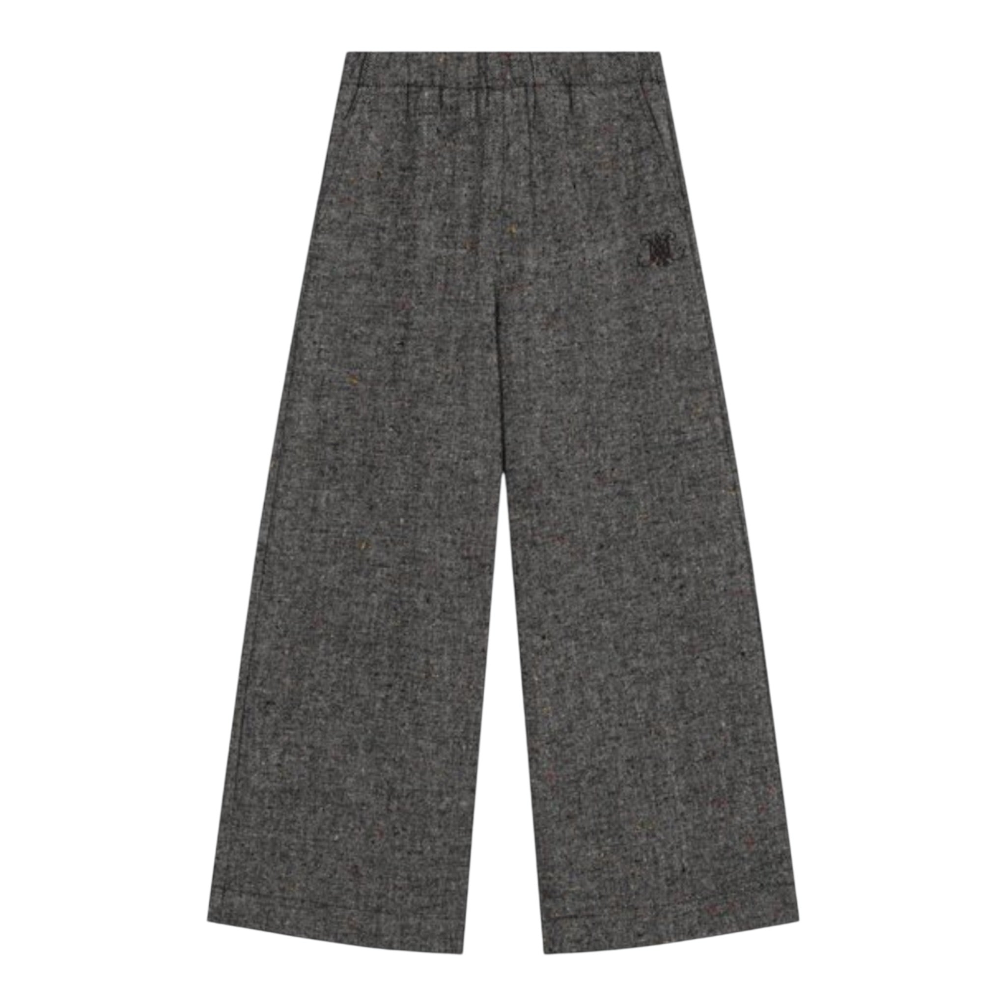 Max&Co. Pantalone A Palazzo tinta unita con Logo Grigio per Bambina MX0249 GRIGIO MAX&Co. 