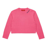 Max&Co. Maglia tinta unita con Stampa Fuxia per Bambina MX0251X FUXIA MAX&Co. 