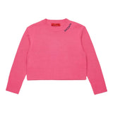 Max&Co. Maglia tinta unita con Stampa Fuxia per Bambina MX0251X FUXIA MAX&Co. 