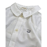 Mayoral Camicia tinta unita con Papillon Bianco per Neonato 1182 BIANCO MAYORAL 
