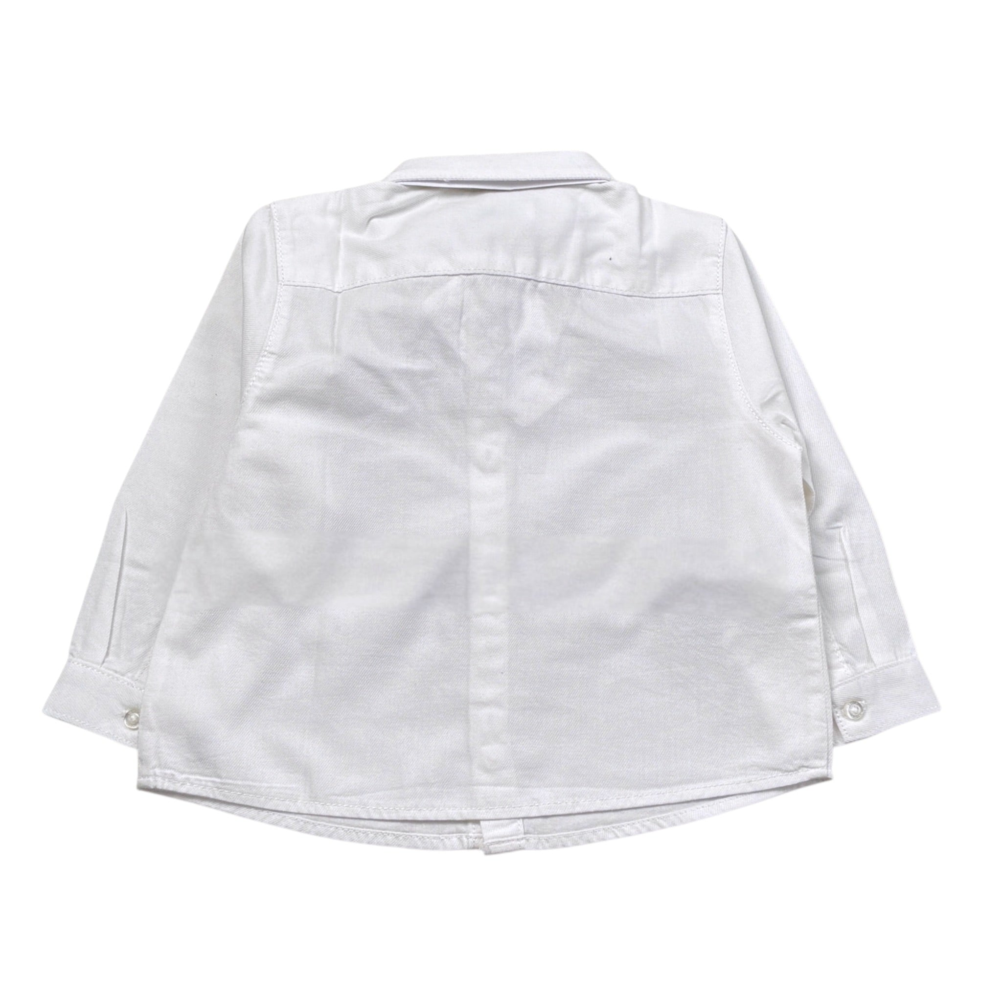 Mayoral Camicia tinta unita Bianco per Neonato 124 BIANCO MAYORAL 