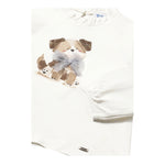 Mayoral Shirt tinta unita con Stampa Panna per Neonata 2075 PANNA MAYORAL 