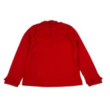 Mayoral Shirt tinta unita con Colletto Rosso per Bambina 2089 ROSSO MAYORAL 